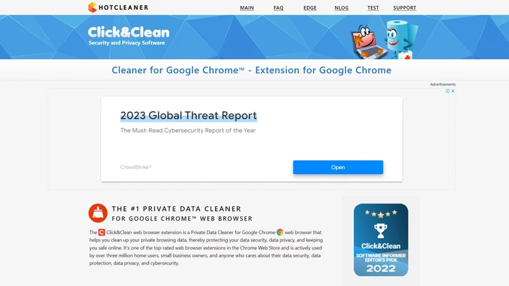 Click &amp; Clean