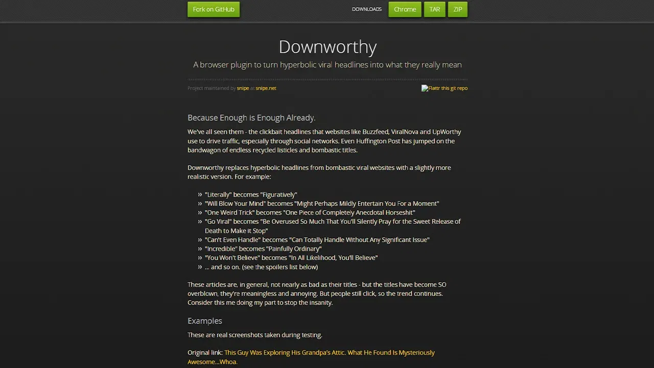 Downworthy