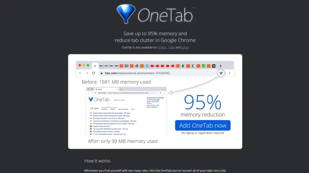 One Tab