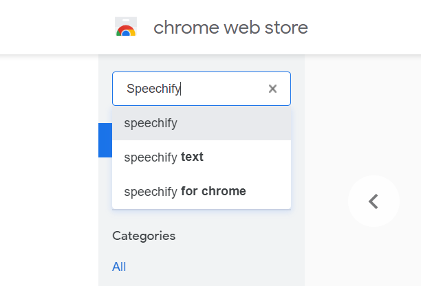 Search Speechify