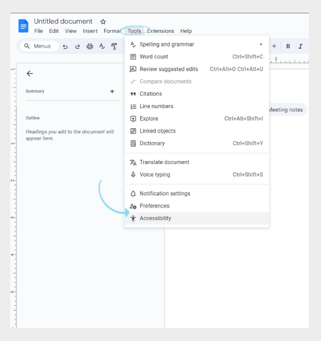 text to speech in google drive