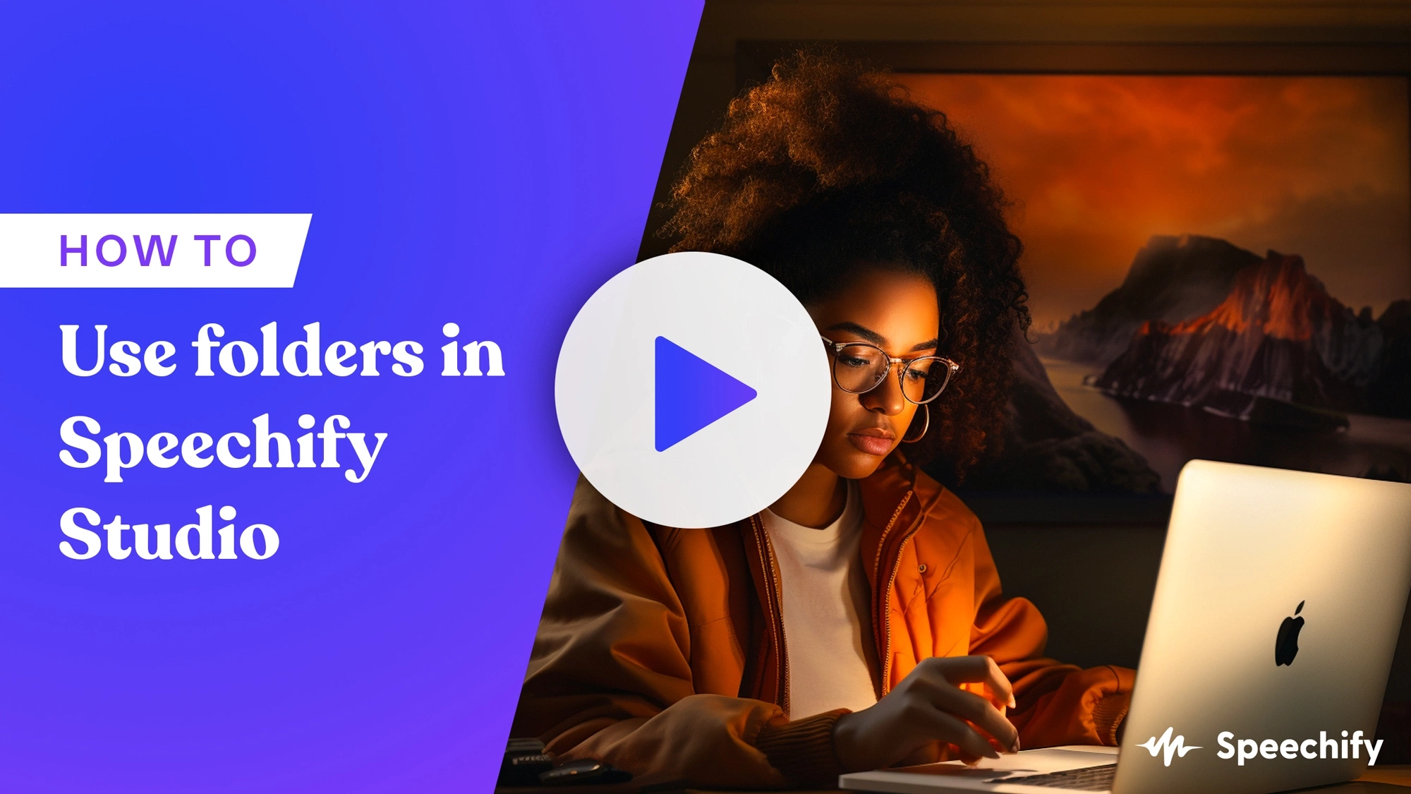 Get organized: How to use folders in Speechify Studio