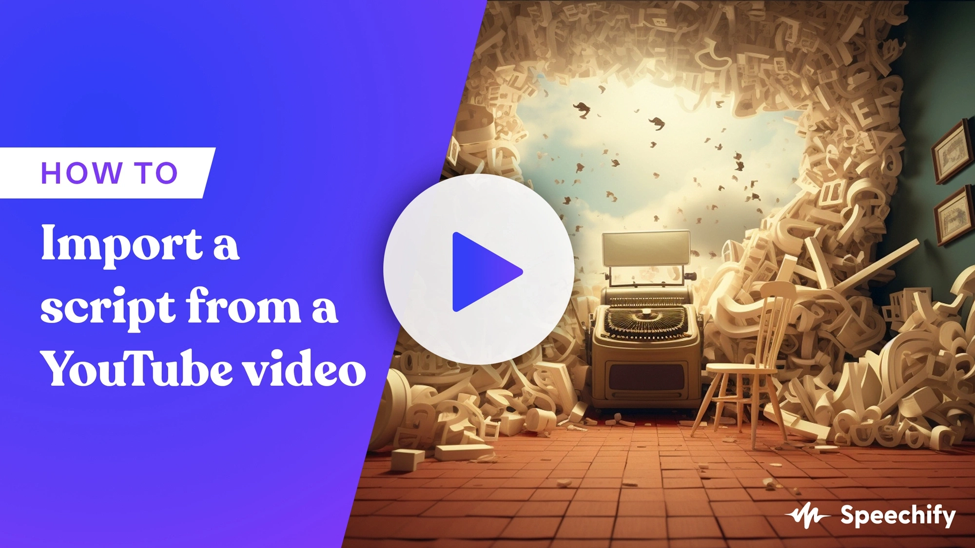 How to import a script from a YouTube video