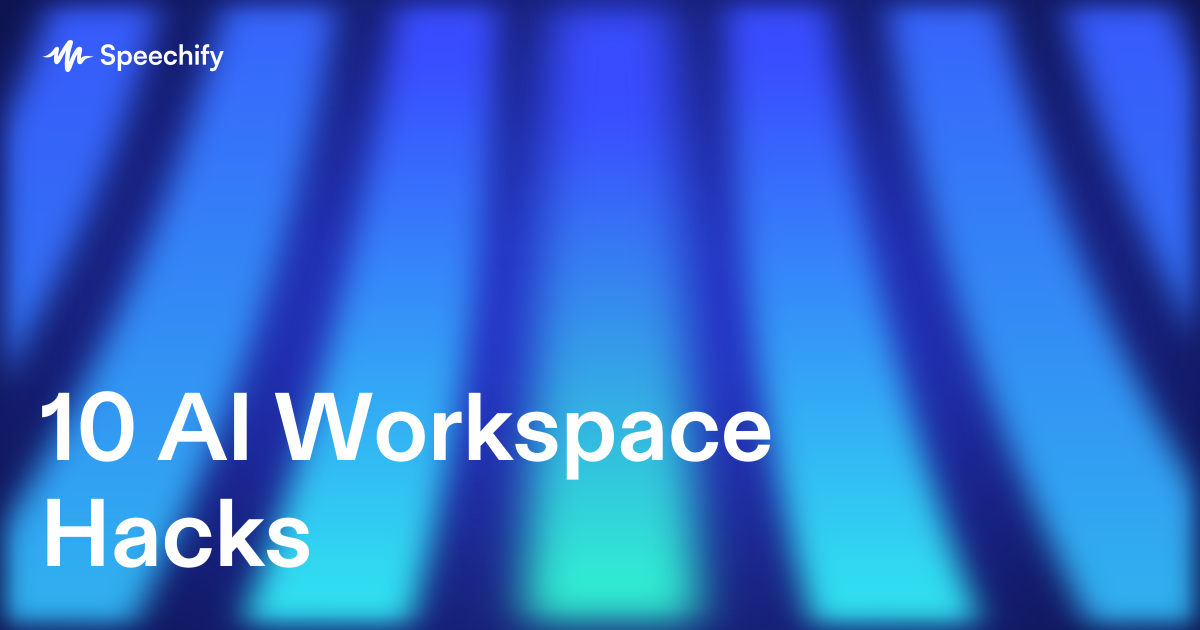 10 AI Workspace Hacks