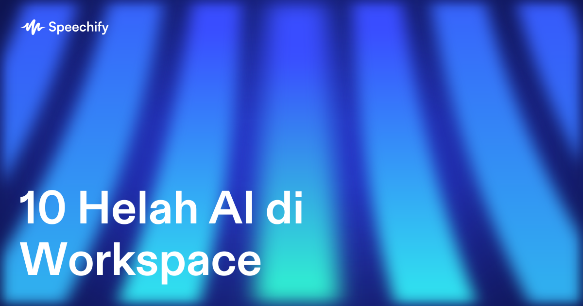 10 Helah AI di Workspace