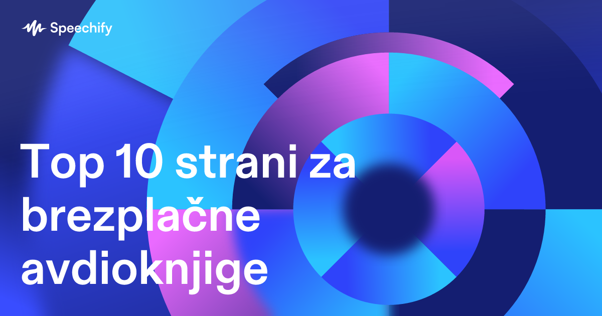 Top 10 strani za brezplačne avdioknjige