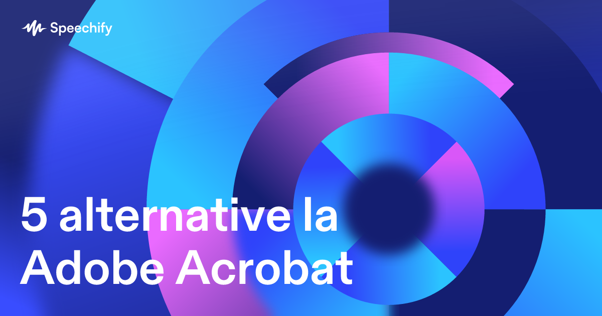 5 alternative la Adobe Acrobat