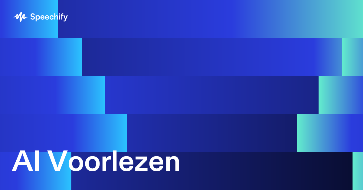 AI Voorlezen