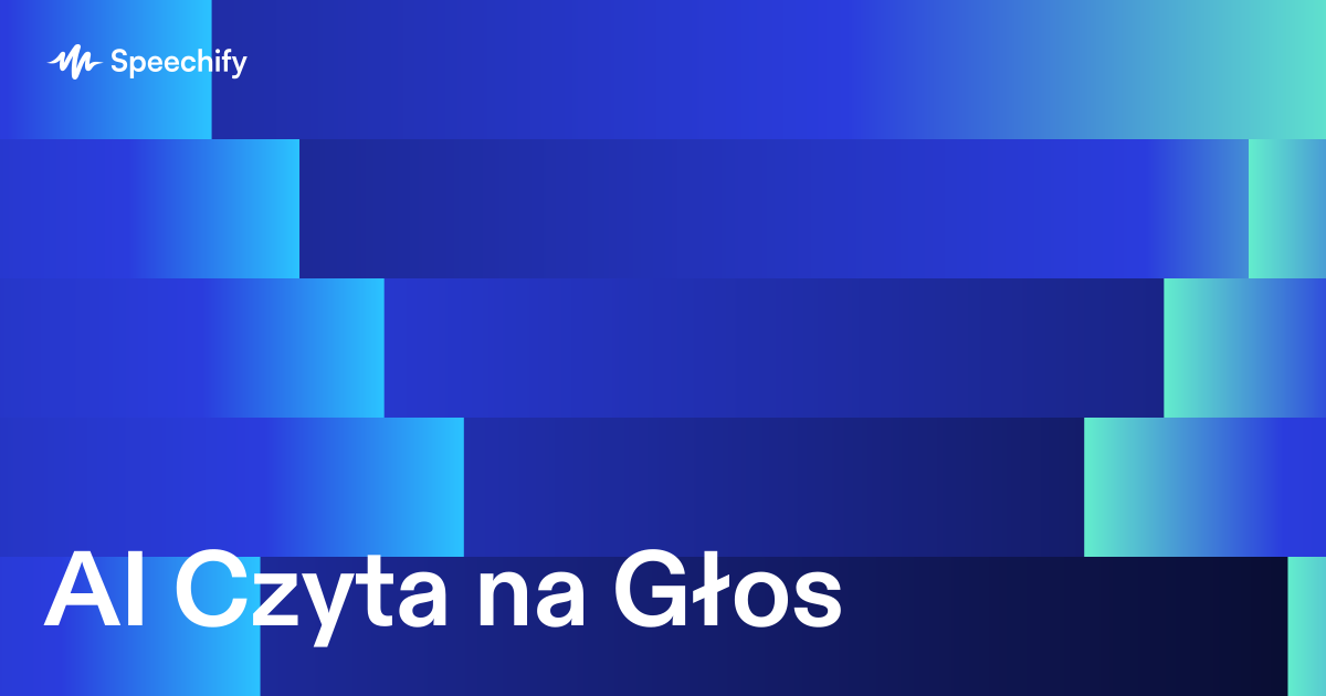 AI Czyta na Głos