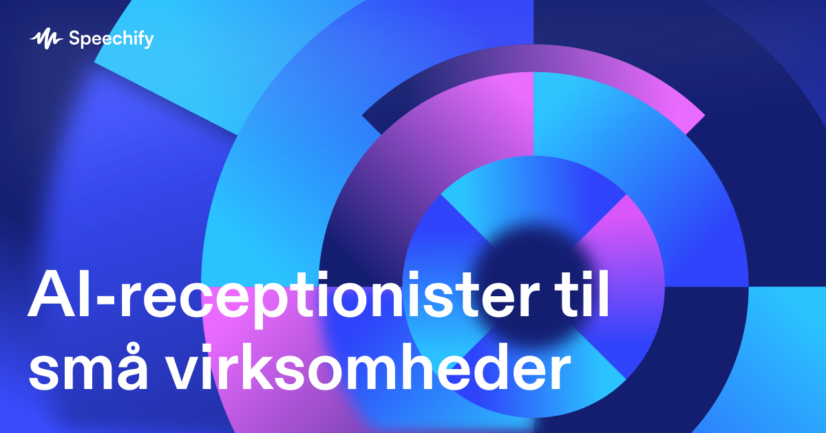 AI-receptionister til små virksomheder