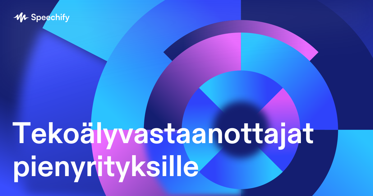 Tekoälyvastaanottajat pienyrityksille