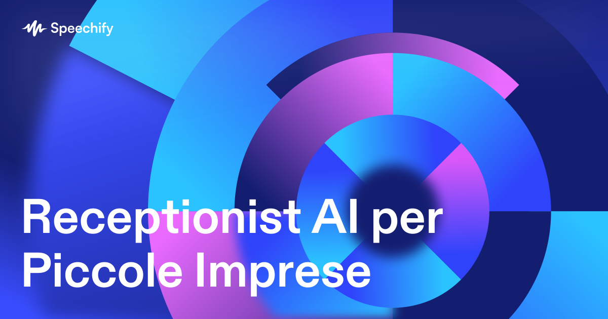 Receptionist AI per Piccole Imprese