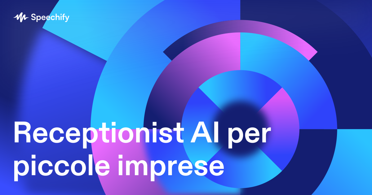Receptionist AI per piccole imprese