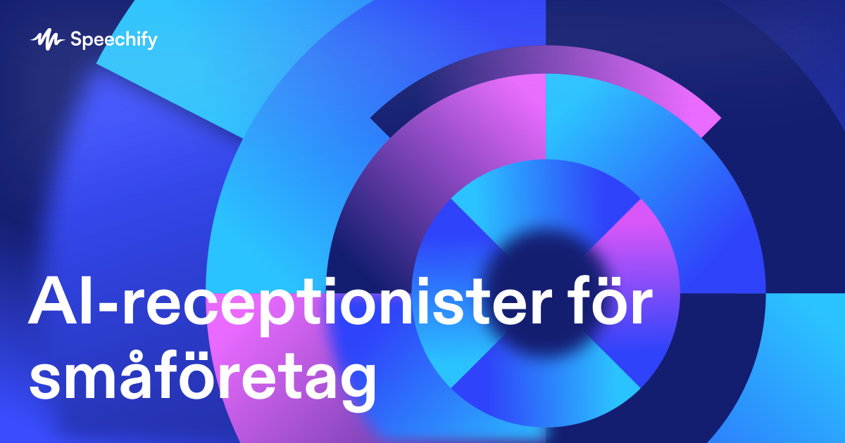 AI-receptionister för småföretag