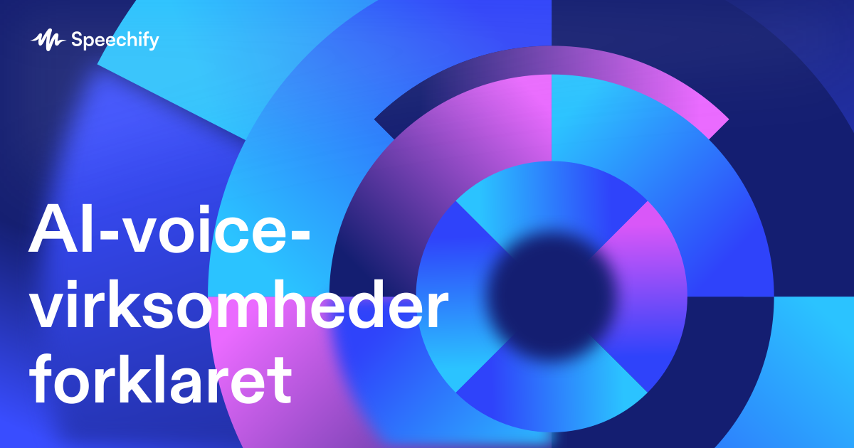 AI-voice-virksomheder forklaret