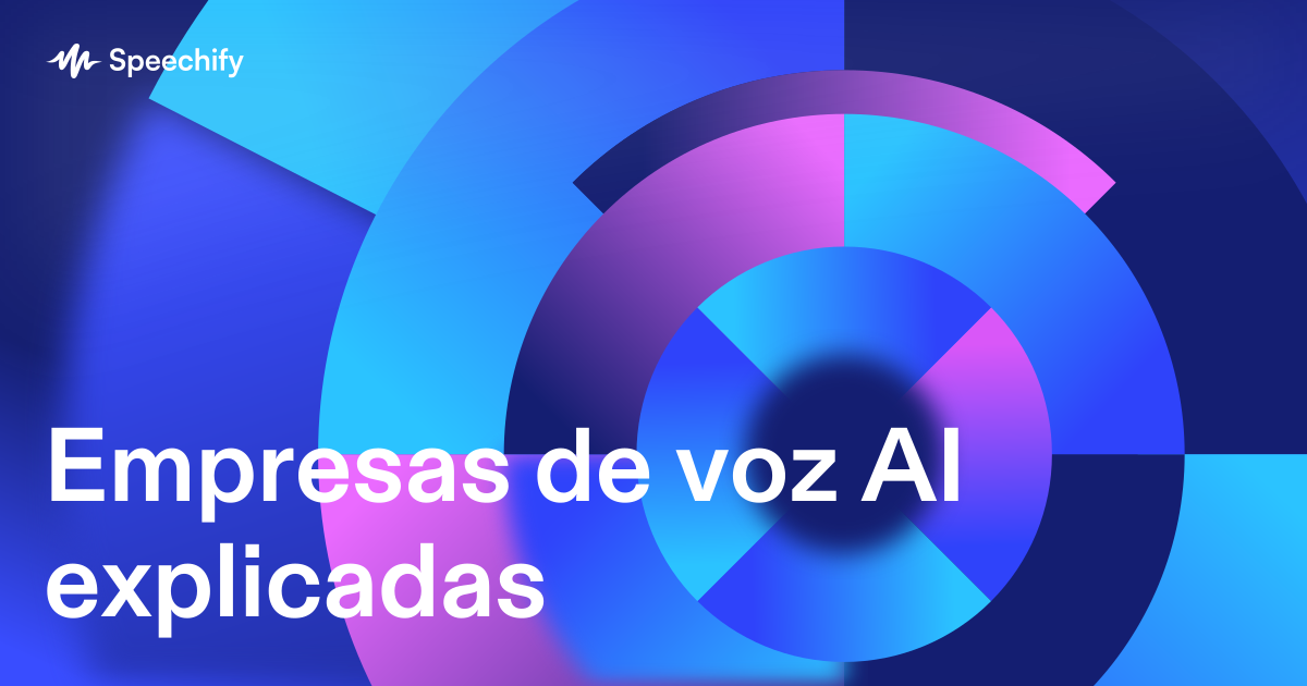 Empresas de voz AI explicadas