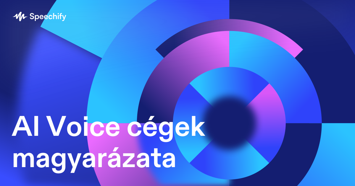 AI Voice cégek magyarázata
