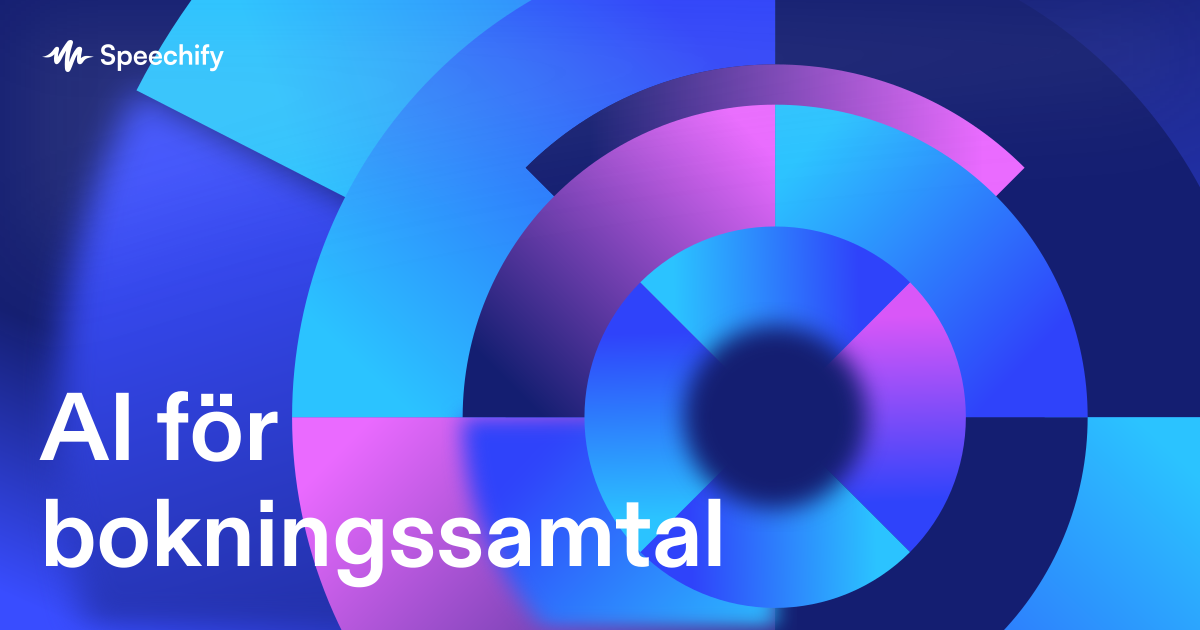 AI för bokningssamtal