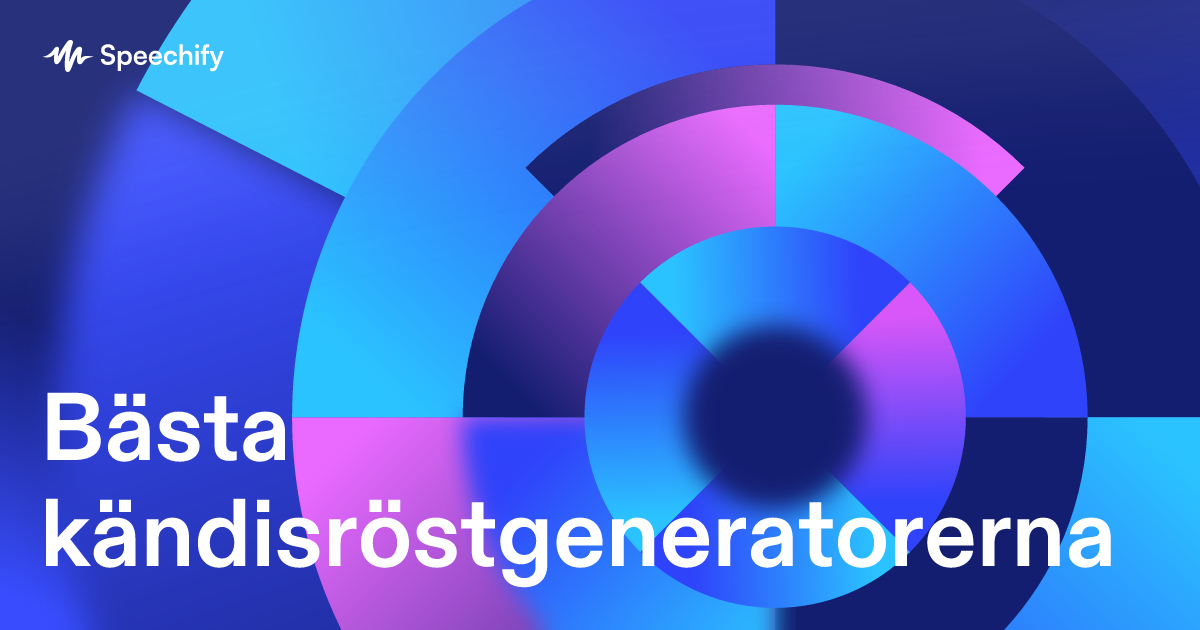 Bästa kändisröstgeneratorerna