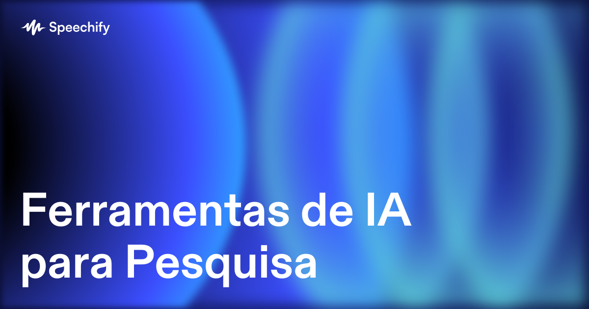 Ferramentas de IA para Pesquisa