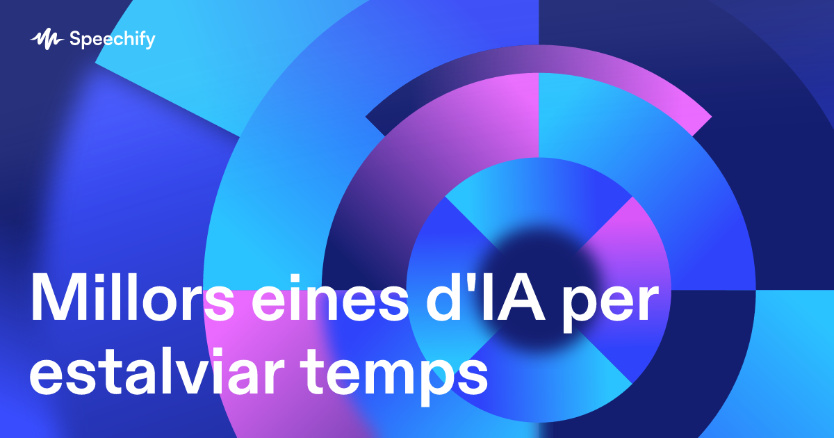 Millors eines d'IA per estalviar temps