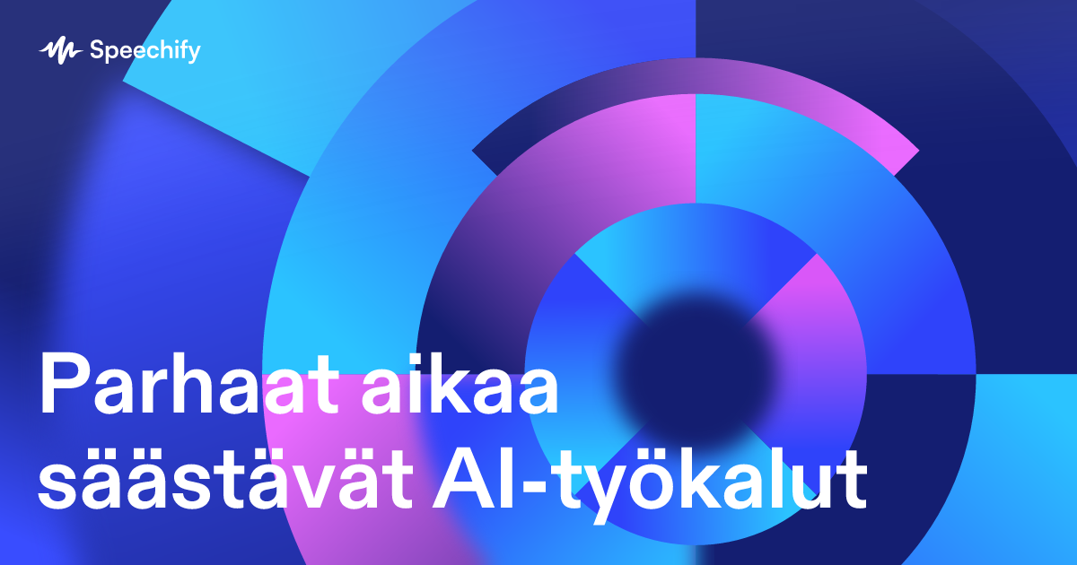 Parhaat aikaa säästävät AI-työkalut