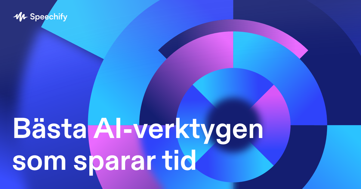 Bästa AI-verktygen som sparar tid