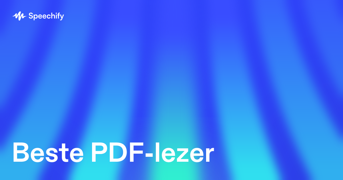 Beste PDF-lezer