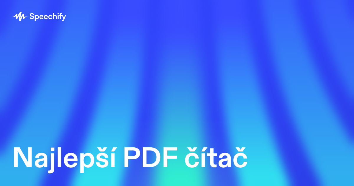 Najlepší PDF čítač