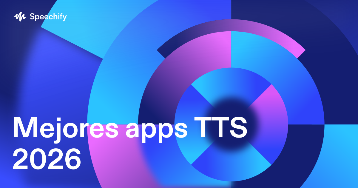 Mejores apps TTS 2026