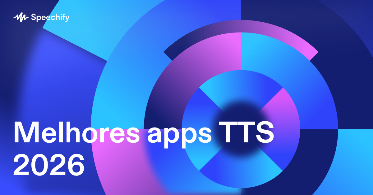 Melhores apps TTS 2026