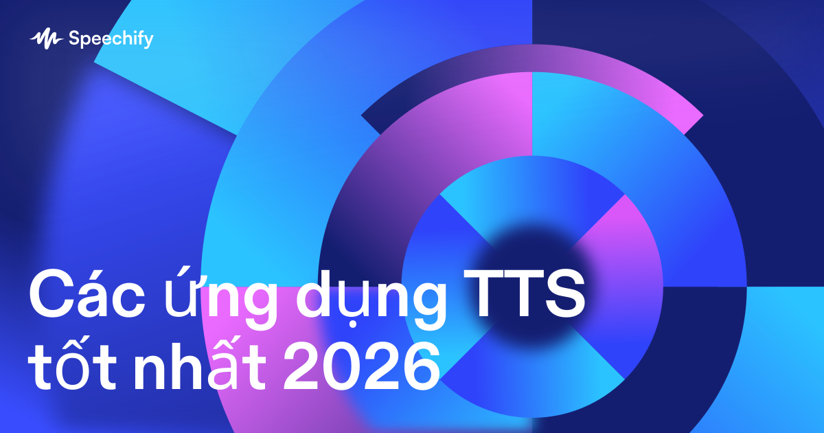 Các ứng dụng TTS tốt nhất 2026