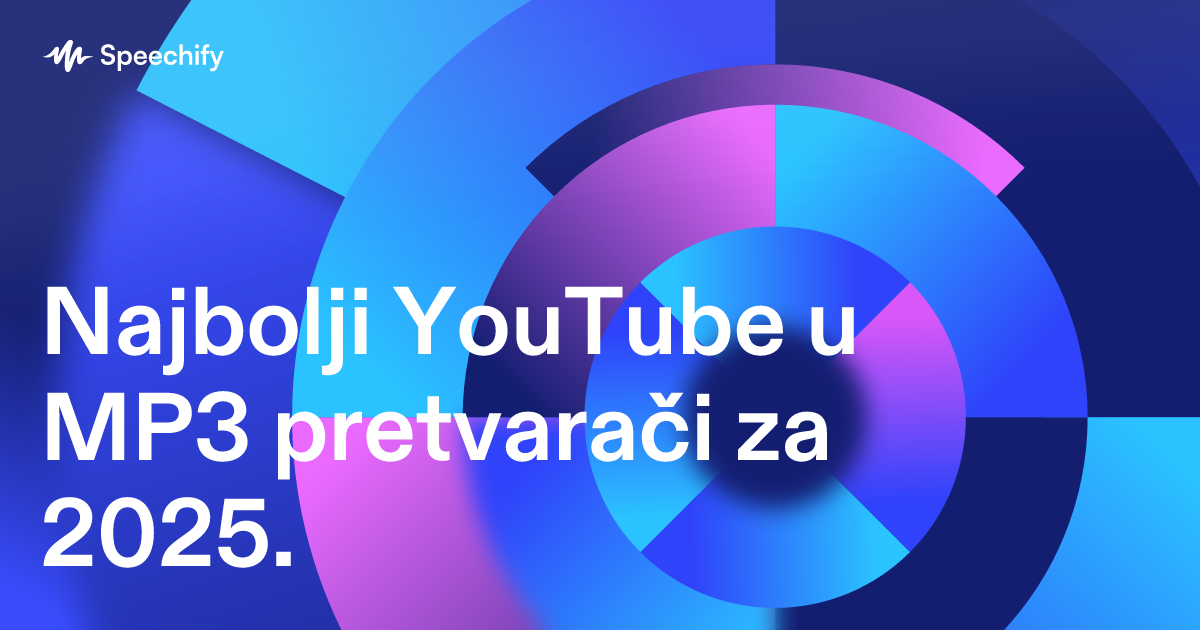 Najbolji YouTube u MP3 pretvarači za 2025.
