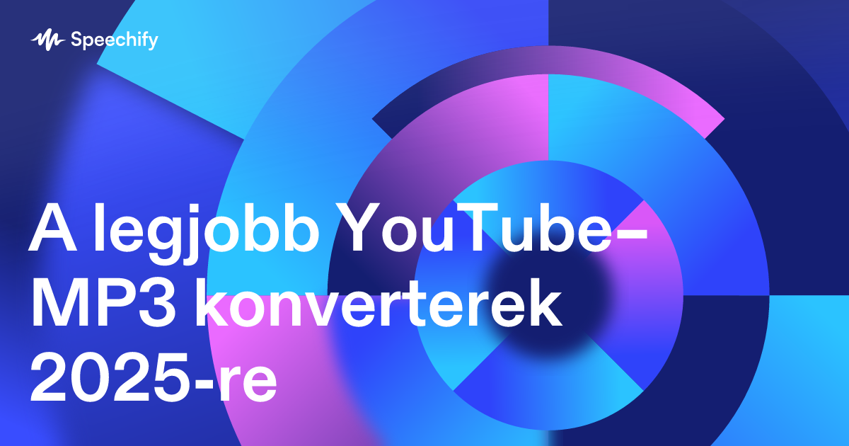 A legjobb YouTube–MP3 konverterek 2025-re