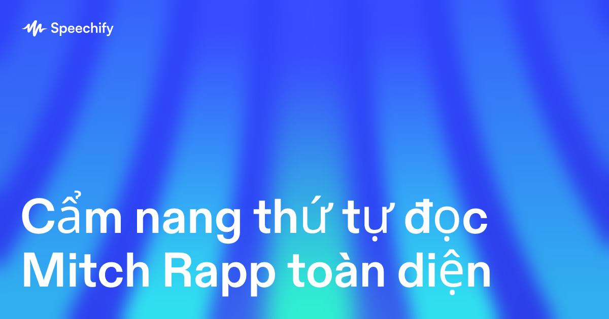 Cẩm nang thứ tự đọc Mitch Rapp toàn diện