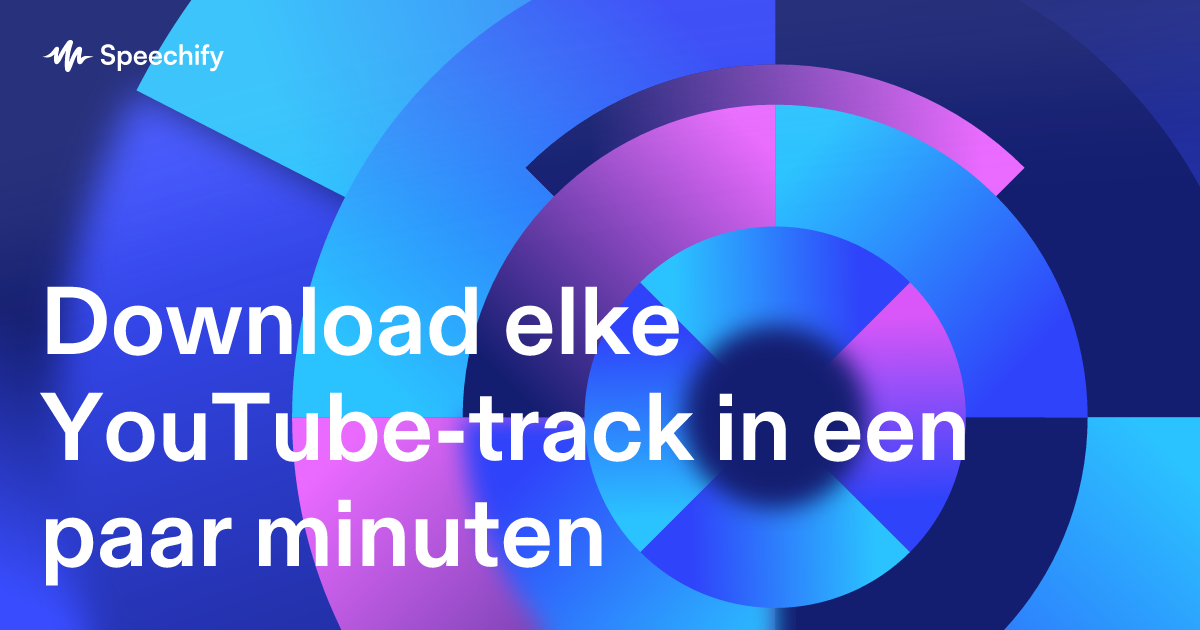 Download elke YouTube-track in een paar minuten