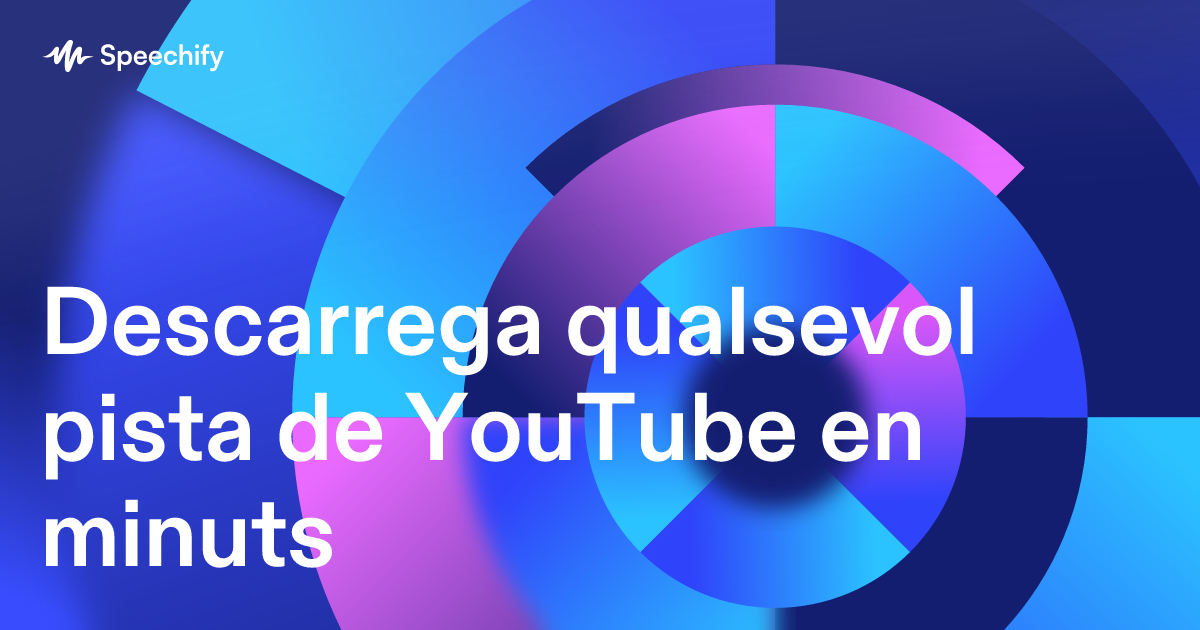 Descarrega qualsevol pista de YouTube en minuts