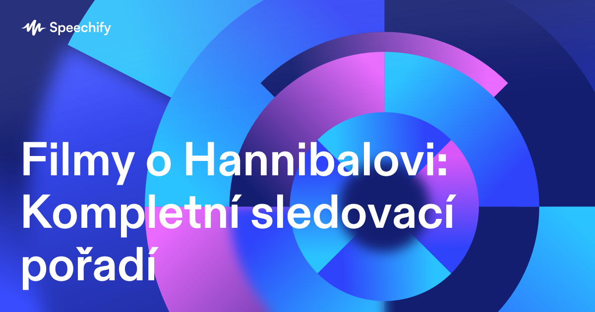Filmy o Hannibalovi: Kompletní sledovací pořadí