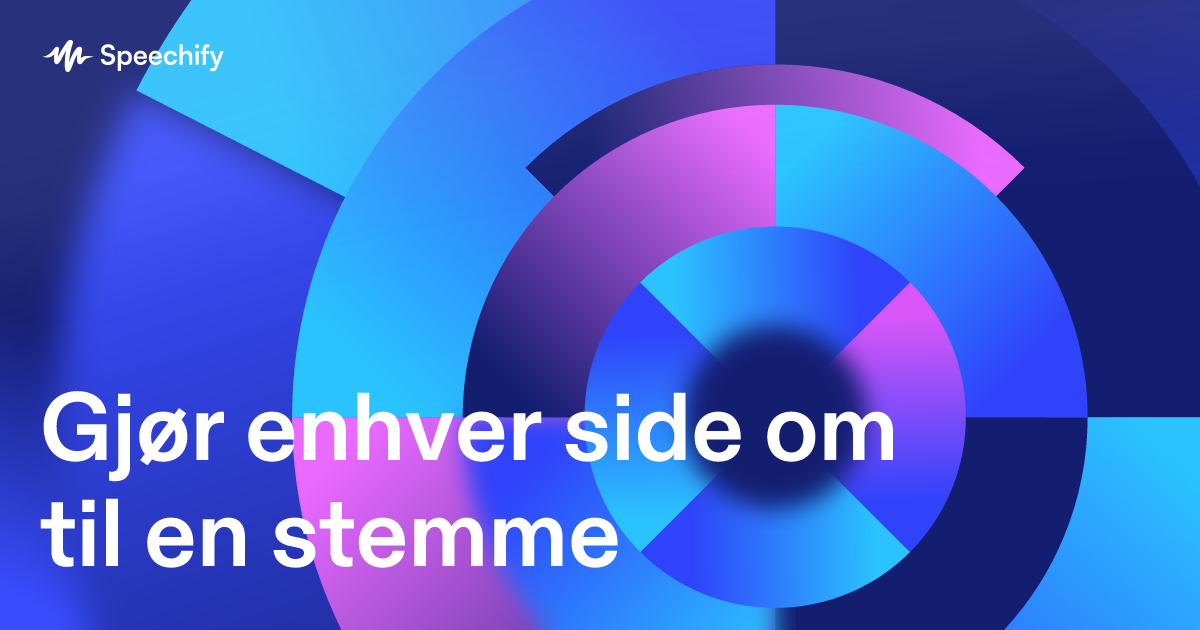 Gjør enhver side om til en stemme