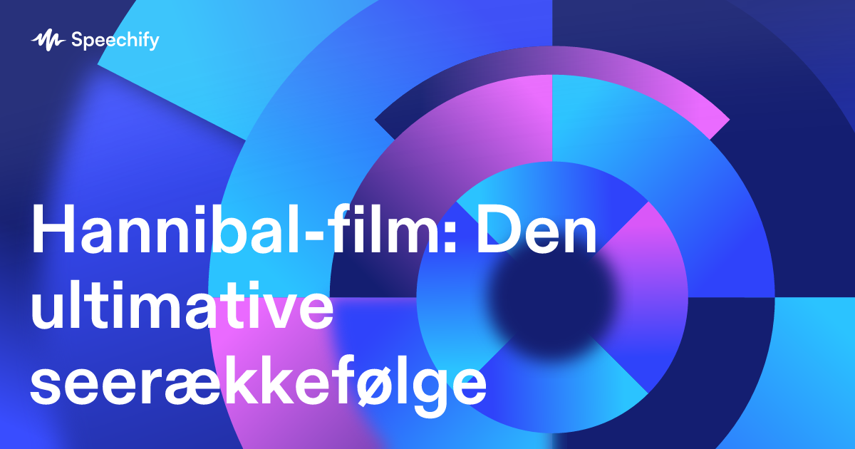 Hannibal-film: Den ultimative seerækkefølge