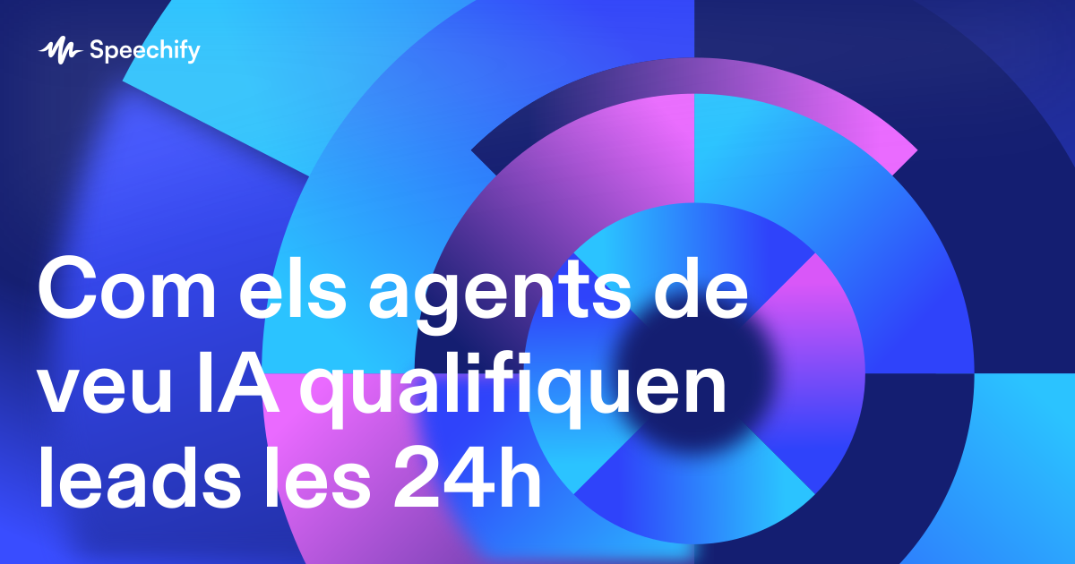 Com els agents de veu IA qualifiquen leads les 24h