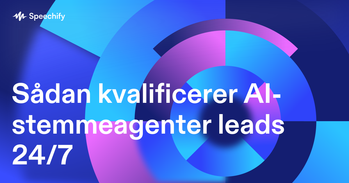 Sådan kvalificerer AI-stemmeagenter leads 24/7