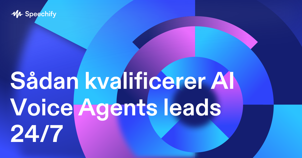 Sådan kvalificerer AI Voice Agents leads 24/7