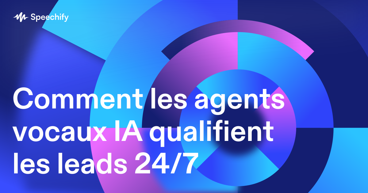 Comment les agents vocaux IA qualifient les leads 24/7