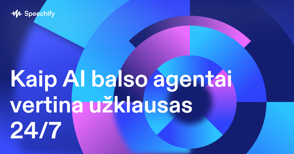 Kaip AI balso agentai vertina užklausas 24/7