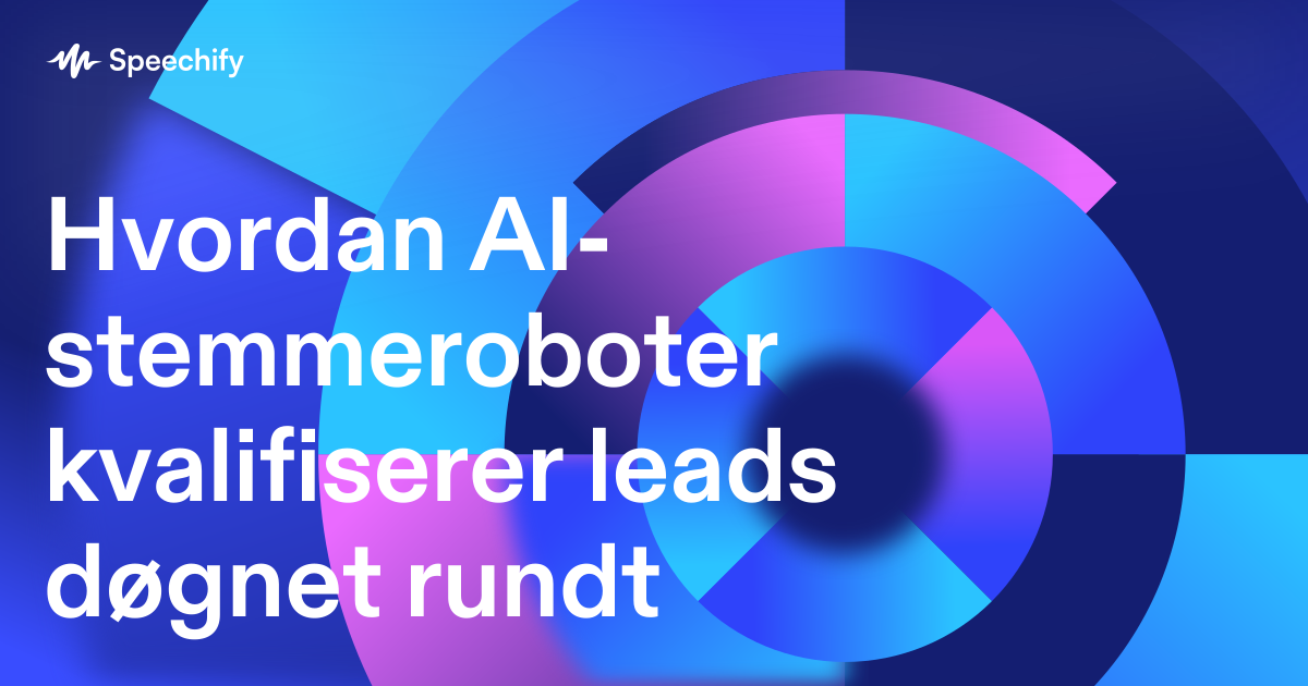 Hvordan AI-stemmeroboter kvalifiserer leads døgnet rundt