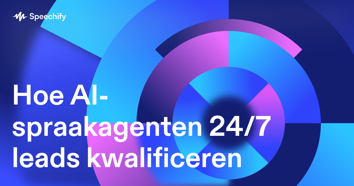Hoe AI-spraakagenten 24/7 leads kwalificeren