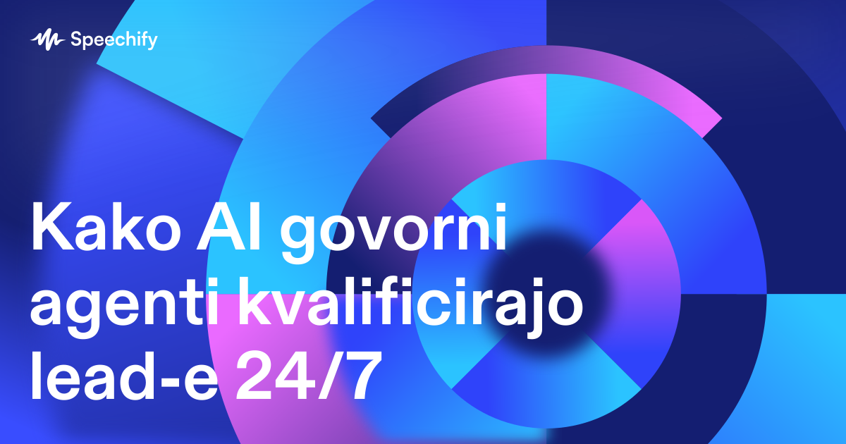 Kako AI govorni agenti kvalificirajo lead-e 24/7