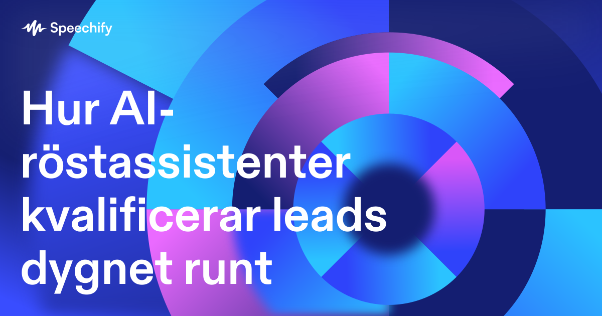 Hur AI-röstassistenter kvalificerar leads dygnet runt