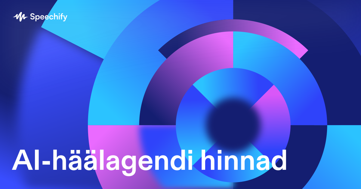 AI-häälagendi hinnad